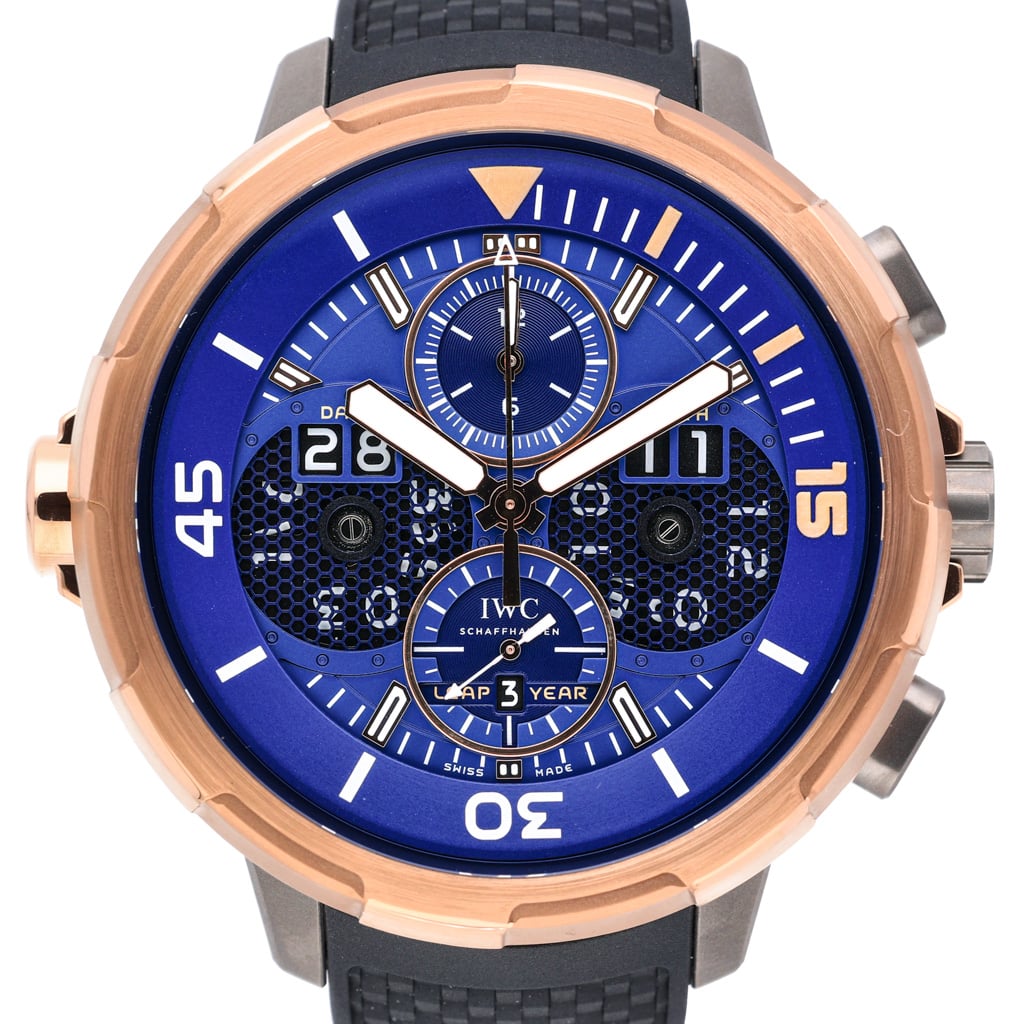 IWC AQUATIMER PERPETUAL CALENDAR DIGITAL DATE
