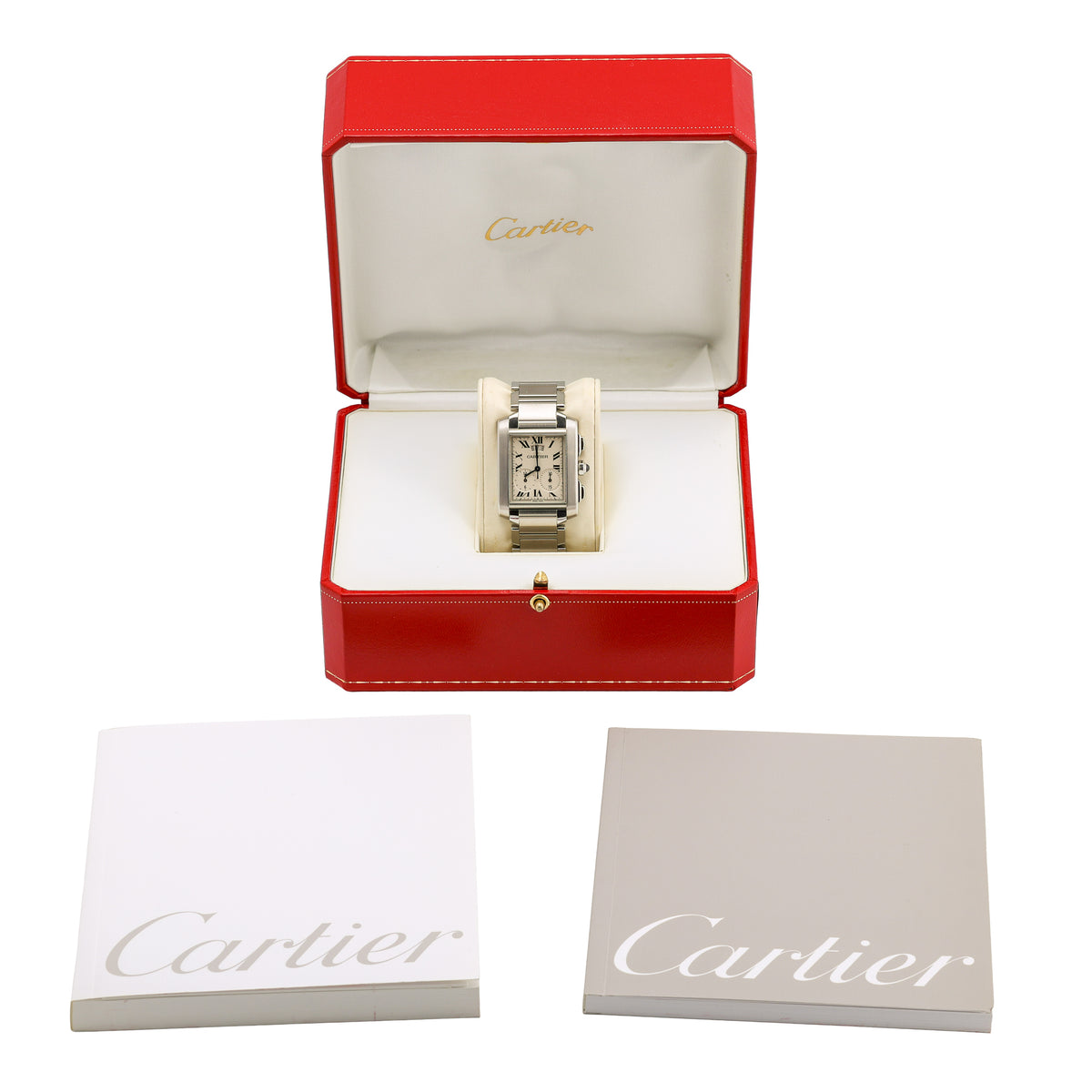 Cartier TANK FRANCAISE CHRONOFLEX