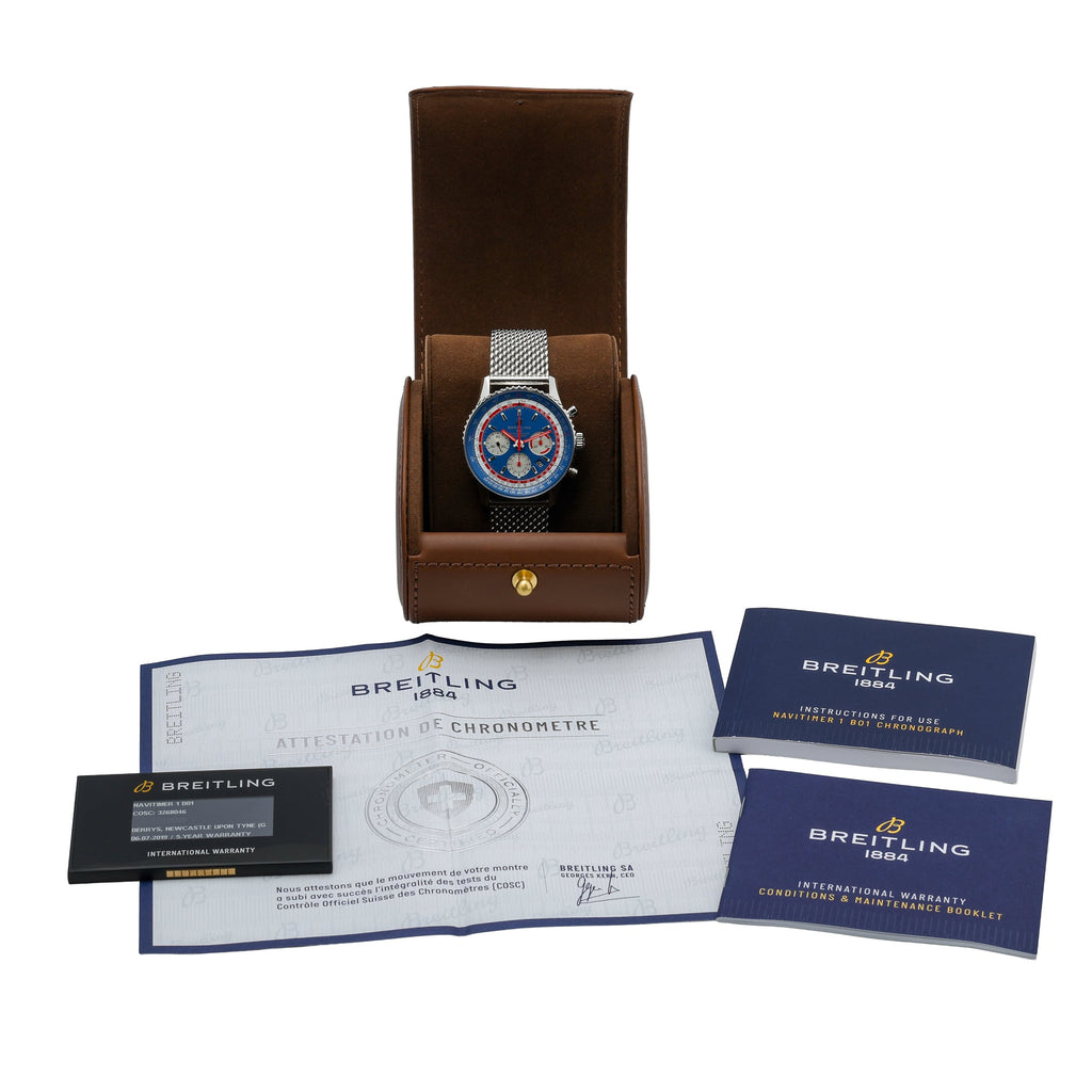 Breitling NAVITIMER 1 B01 CHRONOGRAPH 43 PAN AM