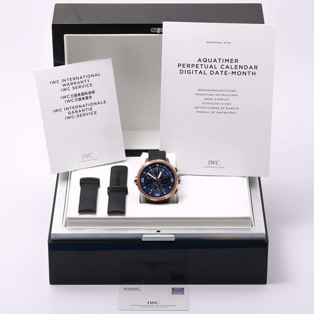 IWC AQUATIMER PERPETUAL CALENDAR DIGITAL DATE