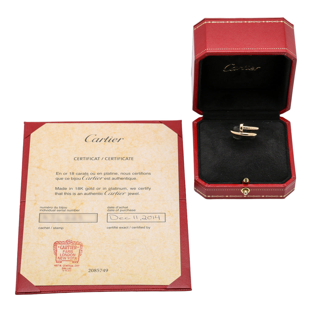 Cartier JUSTE UN CLOU RING